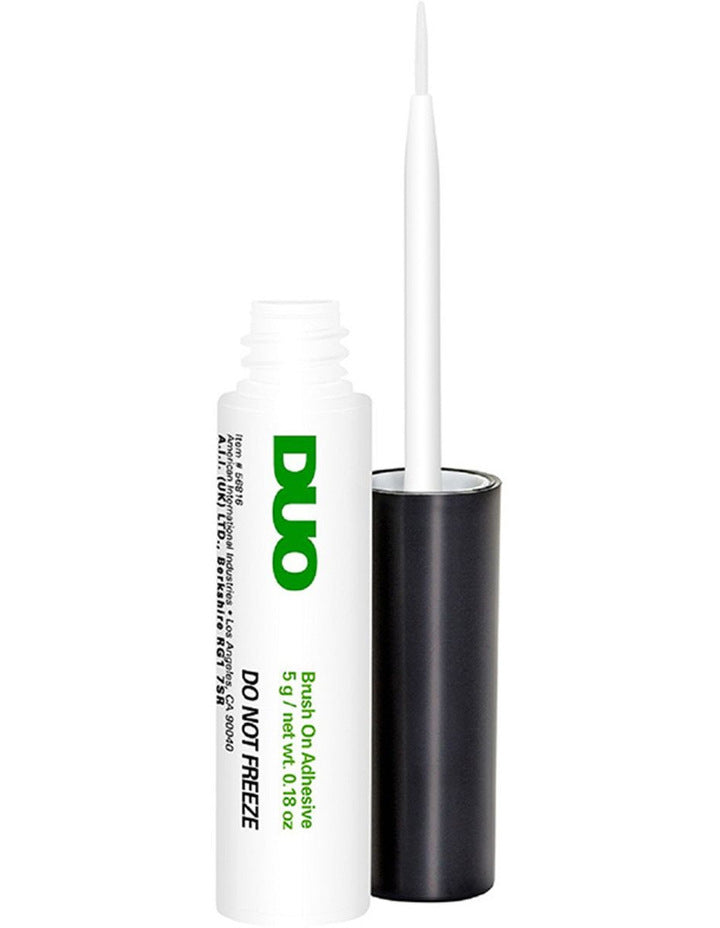 DUO BRUSH-ON LASH ADHESIVE - LATEX FREE WHITE/DRIES CLEAR