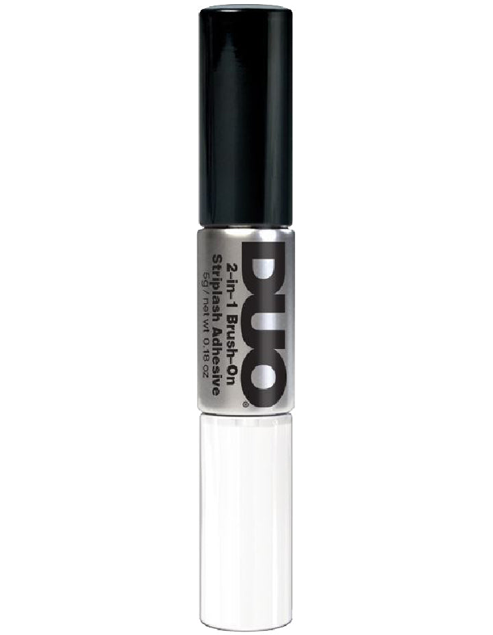 DUO 2-in-1 Brush On Clear & Dark Adhesive (0.18oz) DUO 2-in-1 Brush On Clear & Dark Adhesive (0.18oz)